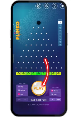 Click to drop  ball
